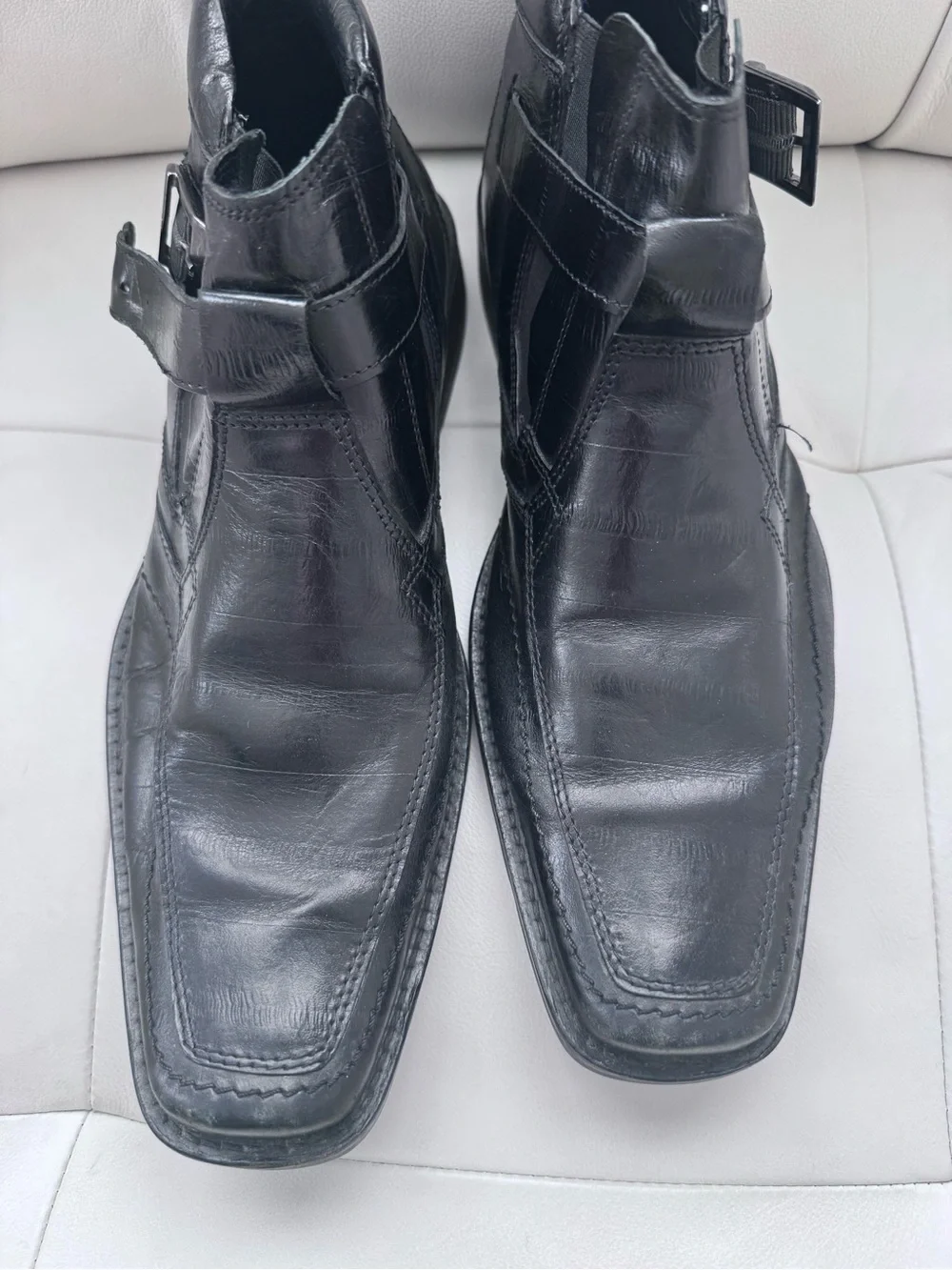🇮🇹 Vintage BATA Men’s Leather Ankle Boots — Made in Italy — EU 42/US  9